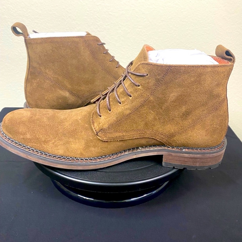 New Vintage Foundry Men’s Otto Leather Chukka Boots 12